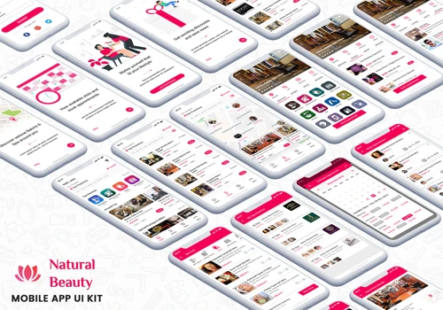Beauty Salon & Spa App UI Kit