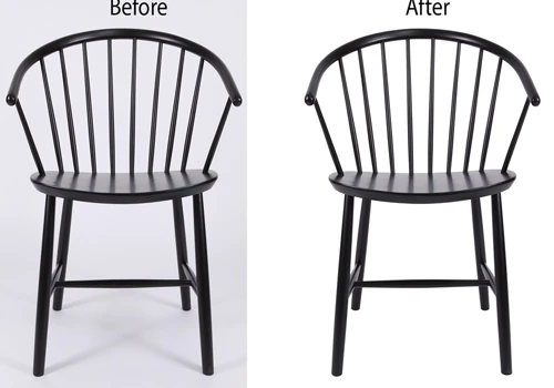 Remove Background & Add Pure Whte Background