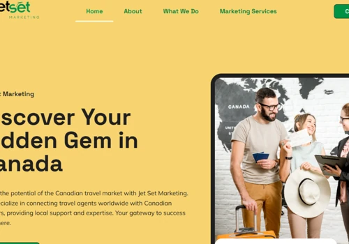 Business Website for a Canadian Marketing Company
