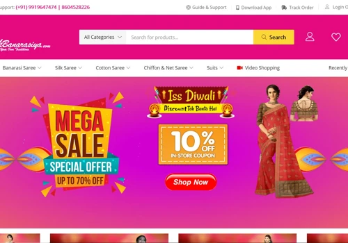 Silk Banarasiya E-com Development