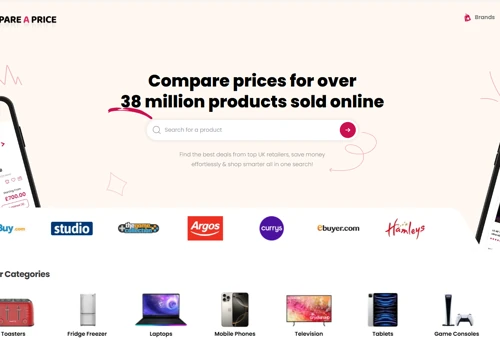 7 Year Build of UK’s Top Price Comparison Site