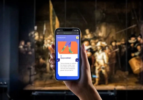 een digitale vrijbrief om #museumvrij te nemen