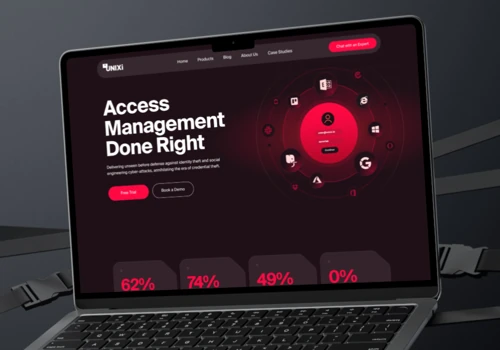 CyberSecurity website design