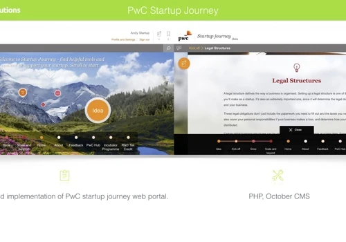 PwC Startup Journey