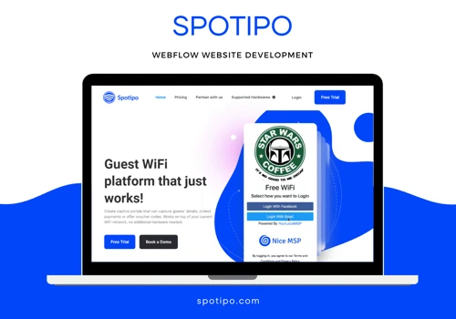 Spotipo - WiFi Captive Portal Solution