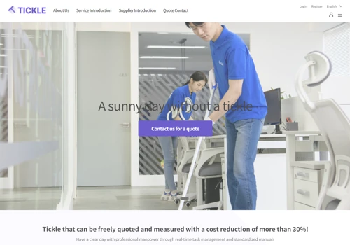 Tickle Cleaning SaaS Platform