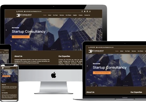 Conquest Legal Partners Business Website