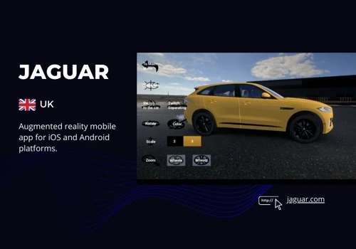 AR Jaguar Car Showroom