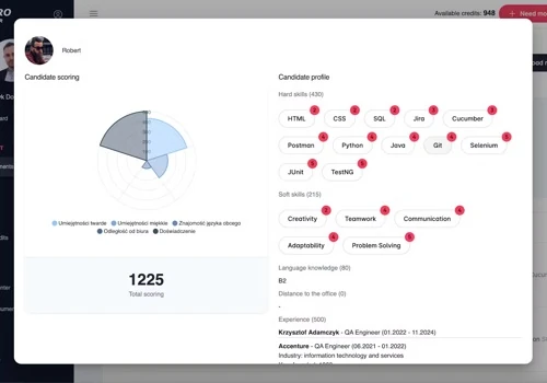Hero Parser - CV parser and candidate scoring tool