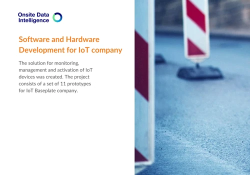 Software and Hardware Development for IoT