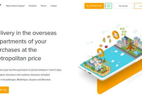 Delivery in the overseas departments of your purch