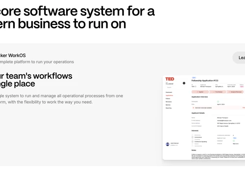 Stacker - No-code tool for internal processes