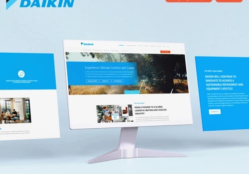 Daikin Website Revamping And Maintenance