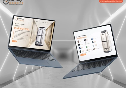 Vantage Robots Website Creation And Designing