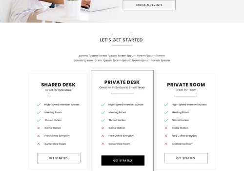 The Mesh CoWork - UI/UX Design