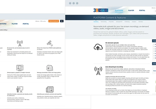 Multimedia management platform for 3B Nexus