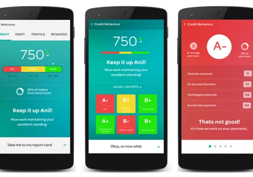 ScoreUp - FinTech App to help consumers get financially disciplined.