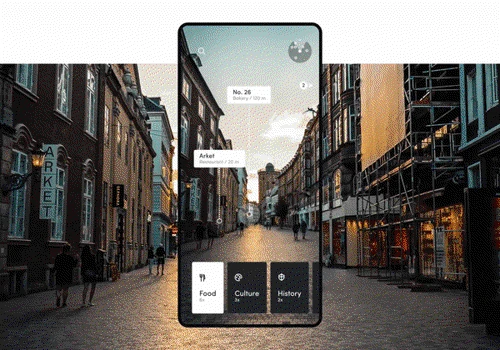 Explore the unknown places through Augmented Reality