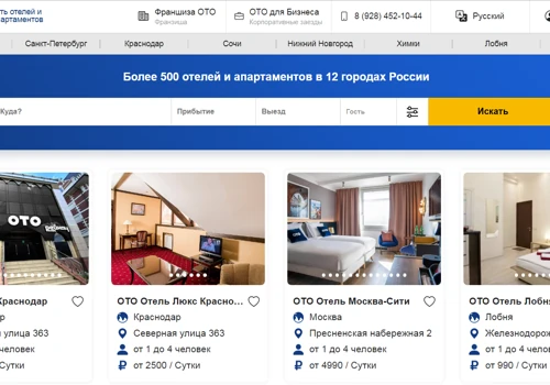 Airbnb Clone as OTO Hotels