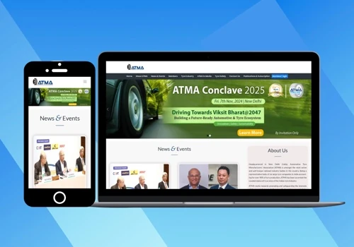 Corporate Website Design & Development for ATMA In