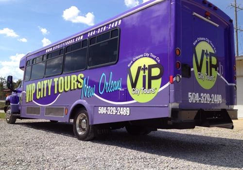 Bus Wrap for VIP Tours