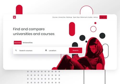 Unicompare Web design