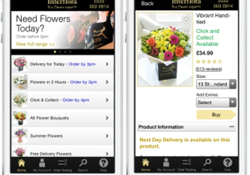 Interflora Mobile Commerce & Native App