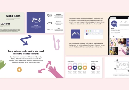 Startup branding for London SEND charity