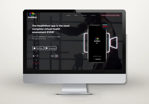 Responsive Landing Page, UX/UI