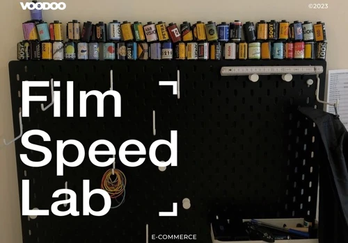 Film Speed Lab | Shopify Store with customizations