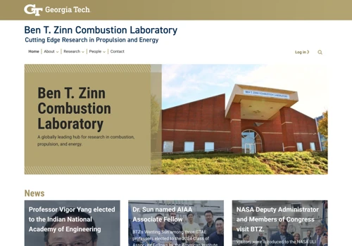 Georgia Tech Combustion Lab: A Drupal Migration