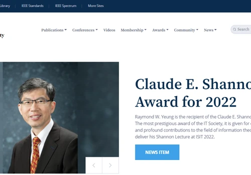 Upgrading IEEE Information theory society's web presence