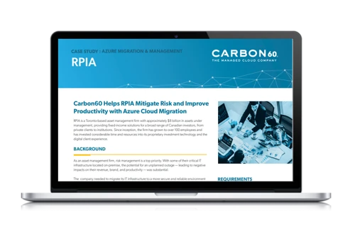 C60 Helps RPIA Mitigate Risk and Improve Productiv