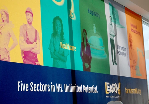 ApprenticeshipNH website design, branding and video for a rapidly growing program