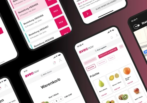 Delivering groceries to your door in minutes