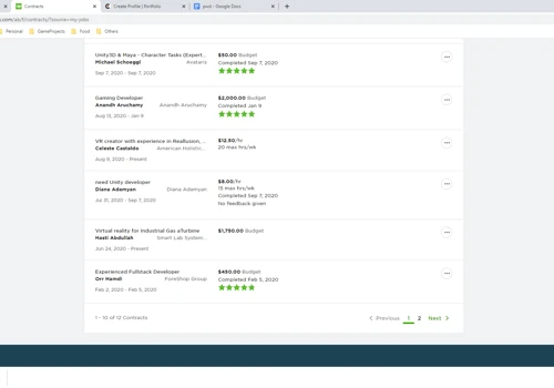 Upwork project