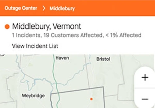 Green Mountain Power Outage Center