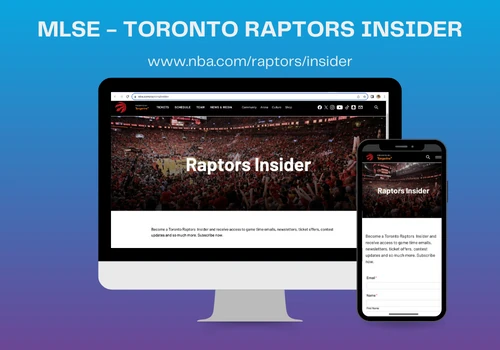 MLSE - Toronto Raptors Insider