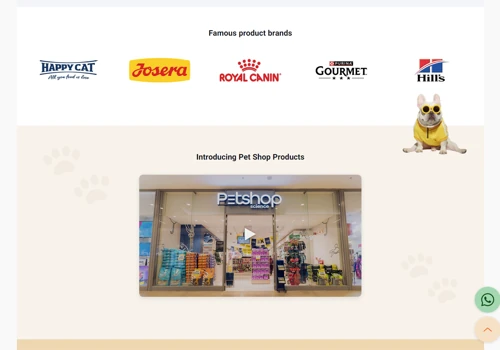 PetShop Royal Corporate Website & Product Showcase