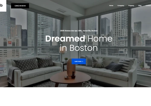 Apartb 128 - Real Estate Website Template