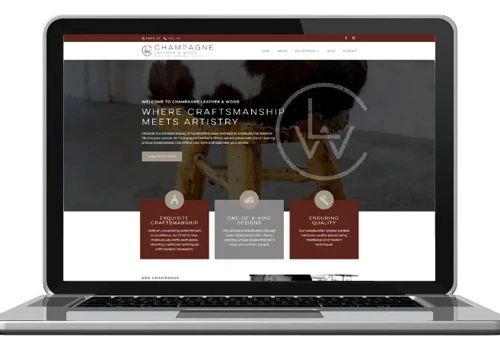 Champagne Leather & Wood: Brochure WSD Turnkey