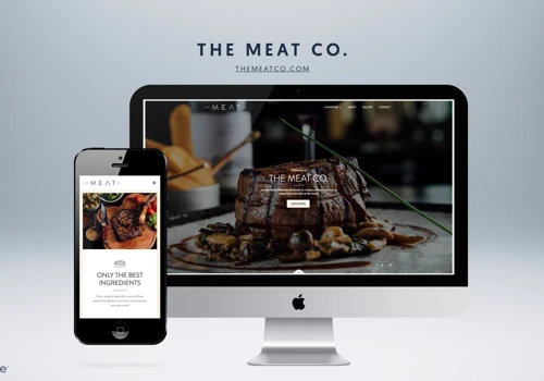 Meat Co. Restaurant Website