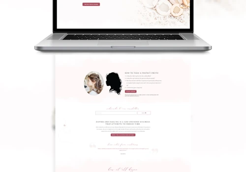 Dapper & Darling: ECommerce Website