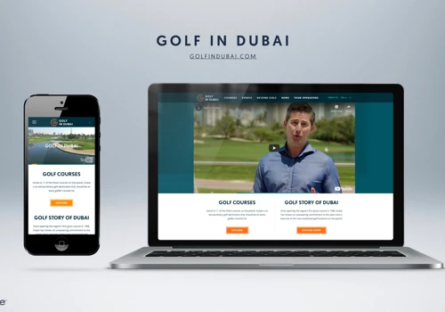 Golf in Dubai Website