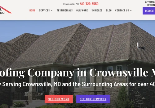 Colonial Roofing, Inc website/SEO/PPC Project