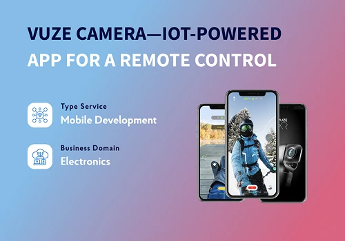 Vuze Camera — IoT Powered App for Remote Control