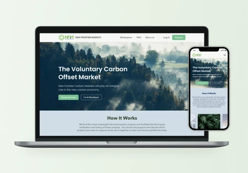 BLOCKCHAIN DRIVEN CARBON CREDITS MARKETPLACE