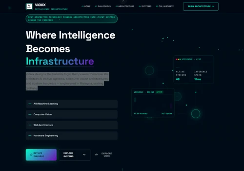 Vionix Company Website
