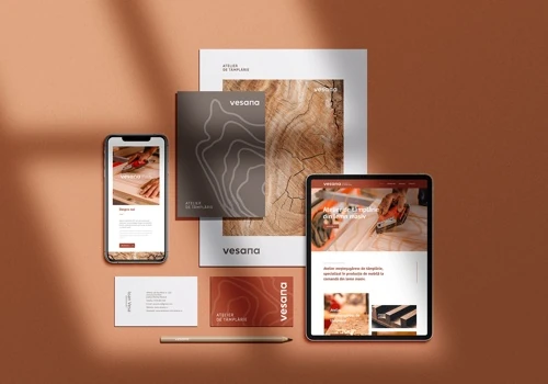 Branding and website design for Vesana