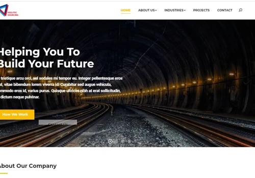 Engineering company website